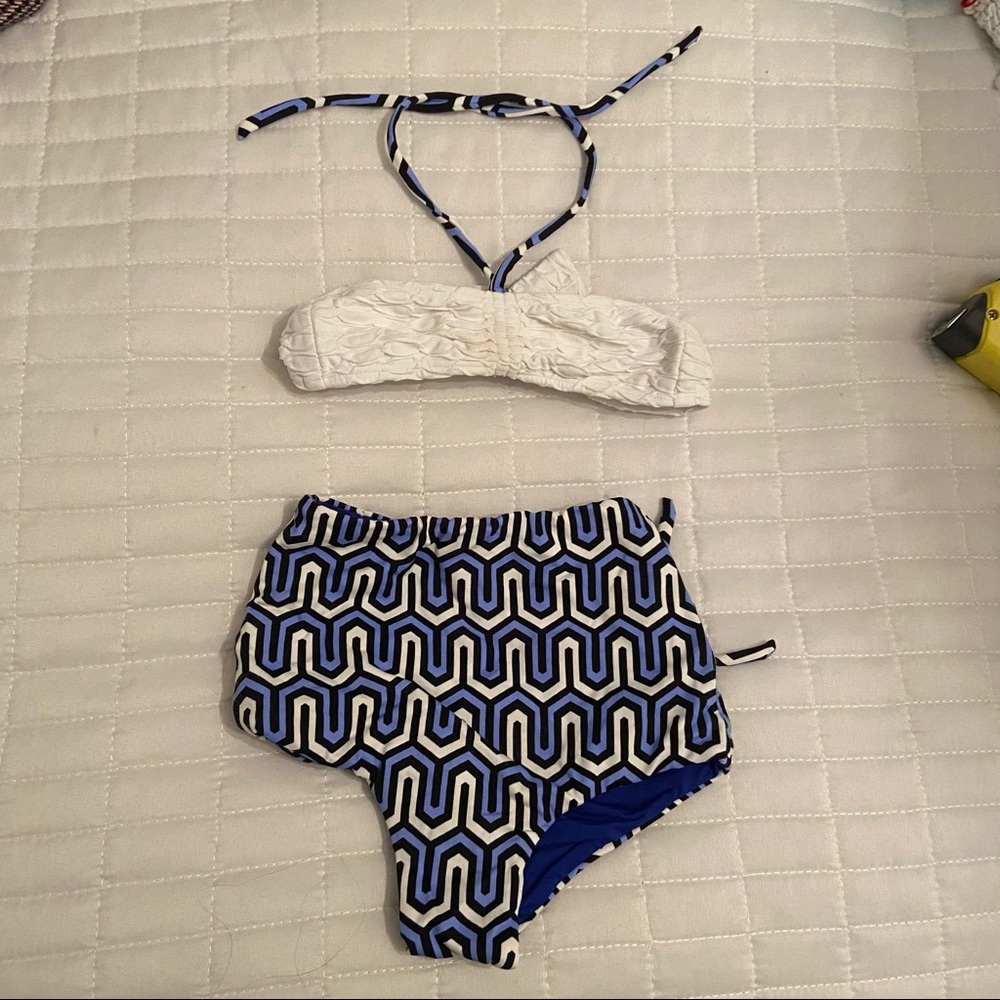 SABZ two piece high waisted bikini